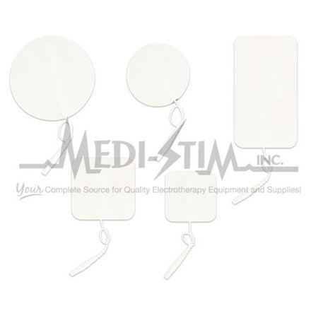 STIMPAD StimPad SP5010 Medi - Stim Stimpad 2 in. X 4 in. Oval; Pigtail White Foam; Reusable Electrodes 4 Per Pkg SP5010